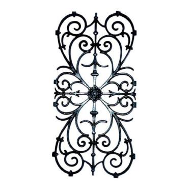 Imagem de Grade de Ferro Fundido Ramada Grande Sacada Varanda 74x37cm - UNICLÁUD