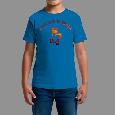Imagem de Camisetas infanto juvenil Básica Casual Moda Country Gola Redonda Estr