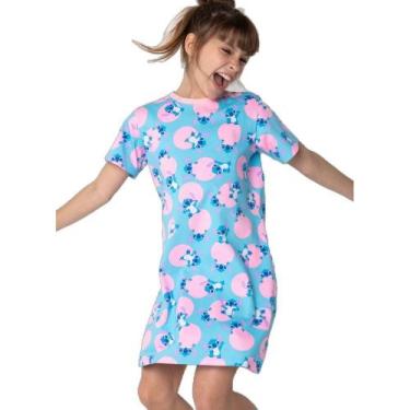 Imagem de Camisola Manga Curta Algodão Menina Teen Stitch - Puket, 10
