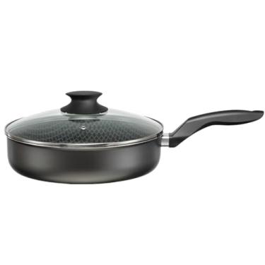 Imagem de Frigideira 24cm Antiaderente Com Tampa de Vidro 2,3L | Marcolar