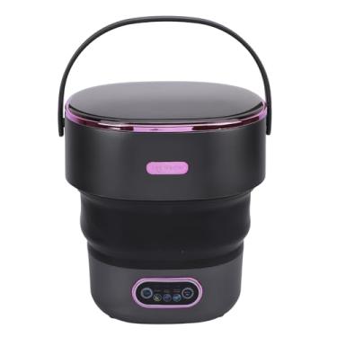 Imagem de Mini Máquina de Lavar Portátil, Mini Lavadora Dobrável de 13L para Roupas e Roupas Íntimas de Bebê, Pequena Máquina de Lavar com Mangueira de Drenagem para RV, Dormitório (Plugue