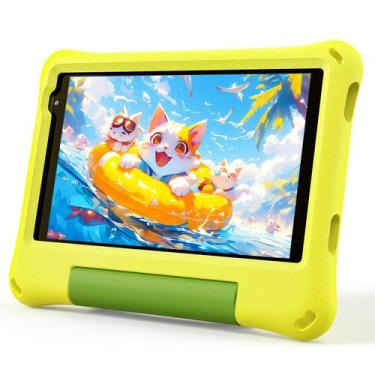 Imagem de Tablet CALLSKY-NOTE Android 14 Kids 8 GB+64 GB 8" Amarelo +3