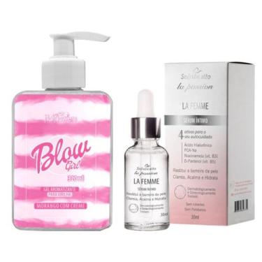 Imagem de Hidratante Blow Girl Gel Mix Textura Rosa e Serum Intimo - Hot Flowers