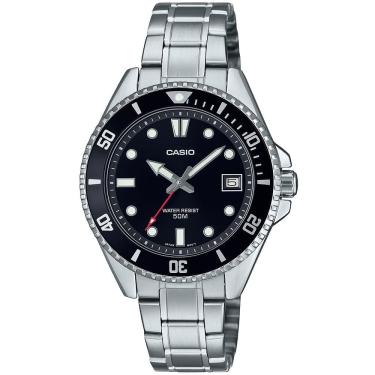 Imagem de Relógio CASIO prata masculino MDV-10D-1A1VDF