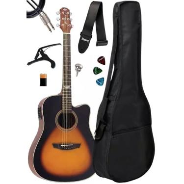 Imagem de Violão Elétrico Strinberg Sd-200c Hbs + Capa E Acessórios