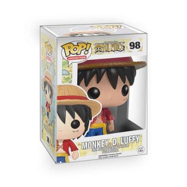 Imagem de Epic Collectibles Pop Anime: One Piece - Boneco de vinil Monkey D. Luffy incluído com protetor de caixa compatível com Funko