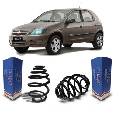 Imagem de 2 Mola Suspensão Traseira Chevrolet Celta 2010 11