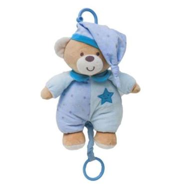 Imagem de Pelúcia Ursinho Musical Azul - Buba, Azul, Ursinho