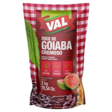 Imagem de Doce de Goiaba Cremoso Val Sachê 2kg