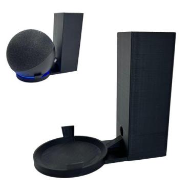 Imagem de Suporte alexa echo dot de tomada compativel com echo dot 4 e 5 - MirvT