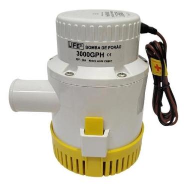 Imagem de Bomba De Porão Ou De Água Life K 3000Gph Para Lancha Barco - Abrolhos 