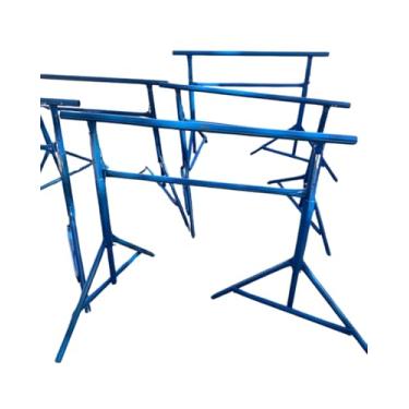 Imagem de kit 2 Cavaletes de Ferro com Altura Ajustável para Pintura