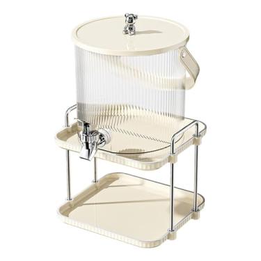 Imagem de ＫＬＫＣＭＳ Dispensador de bebidas arremessador de água fria com portátil de de garrafa de água contêiner para acampamento doméstico para festas de, 55l Jug com