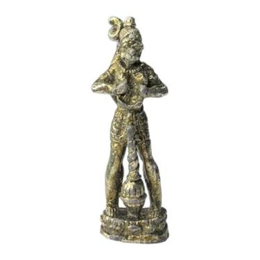Imagem de Escultura Deus Macaco Indiano Hanuman 4,8 cm Metal - Lua Mística - 100