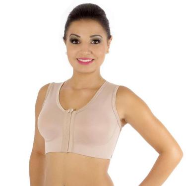 Imagem de Sutiã - Alça Regata Fecho Frontal Tamanho P Nude