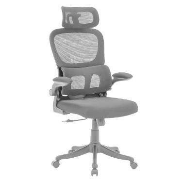 Imagem de Cadeira De Escritório Executiva Reclinável Ergonômica Lombar