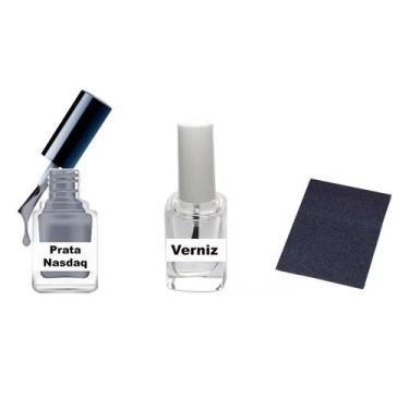 Imagem de Tinta Retoque Tira Risco Carro Chery - Prata Nasdaq - Jhow Adesivos