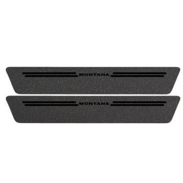 Imagem de Kit Soleira Protetora Porta Premium Black PVC - Montana 2 PT - Jhow Ad