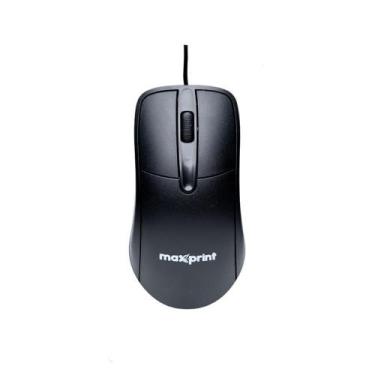 Imagem de Mouse Usb Maxprint Officeeasy - 1200Dpi - Preto - 60000154