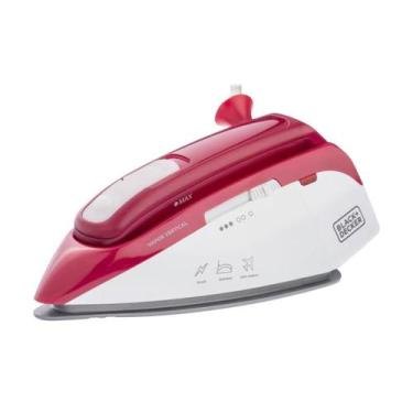 Imagem de Ferro A Vapor Fxvg1 Blacker Decker Branco E Vermelho Bivolt - Black-de
