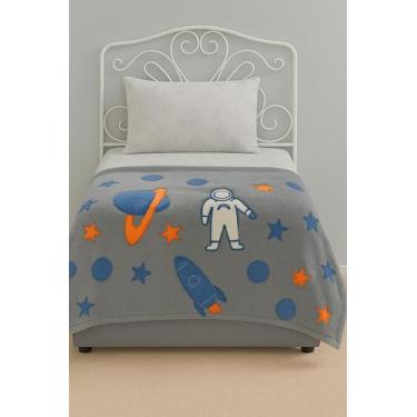 Imagem de Cobertor Infantil Brilha No Escuro Antialérgico Microfibra Manta Infan