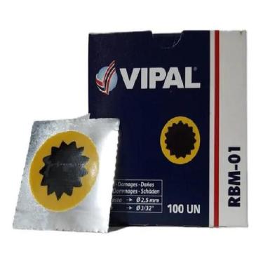 Imagem de Remendo A Frio Rbm-01 25Mm Unium Universal Vulcanizado 100Un - VIPAL