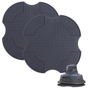 Imagem de Pacote com 2 tapetes de silicone Ninja Crispi Air Fryer para fritadeiras a ar, almofadas quentes reutilizáveis para pegadores de panela de cozinha para acessórios Ninja Air Fryer, resistente ao calor