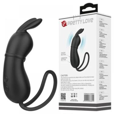 Imagem de Cápsula Vibratória Rosalie Em Silicone Brinquedo Erótico Vibrador Penetrável Coelho Recarregável