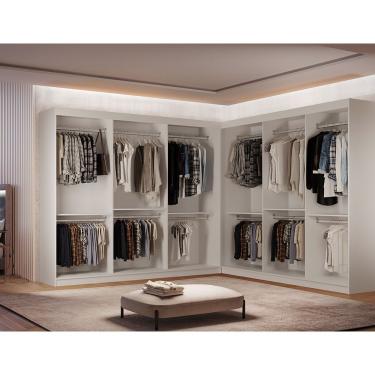 Imagem de Guarda Roupa Closet Light Premium Moderna Branco