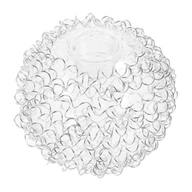 Imagem de Fenteer Abajur de vidro globo, abajur redondo globo, capa de vidro para, de arame de alumínio, Diâmetro 12cm