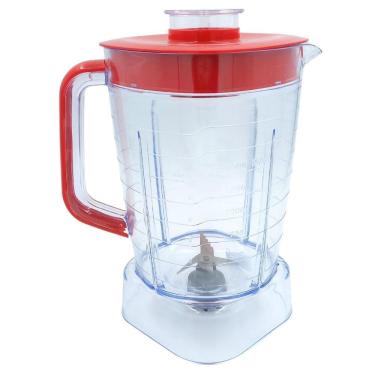 Imagem de Copo Para Liquidificador Philco Blq1300/Plq1600 Tampa Vermel