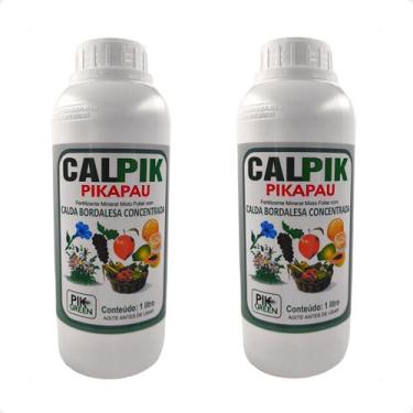 Imagem de Kit 2 Fertilizante Calpik Pika Pau Calda Bordalesa - 1 Litro - Citroma