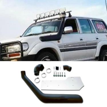Imagem de Kit de snorkel de carro Mangueira de admissão de ar compatível com Land Cruiser, XK450, LC80 Duto de admissão do deserto do lado dianteiro do snorkel