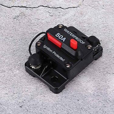 Imagem de Keenso 50A Redefinir Manual do Disjuntor do Interruptor para Barco de Caminhão - Proteção de Sobrecarga para Circuitos Elétricos de RV