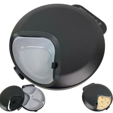 Imagem de Comedouro Automatico Cachorro Gato Pet Animais Estimaçao Raçao Petisco