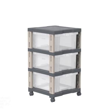 Imagem de Gaveteiro Tramontina Office Basic Em Polipropileno Com 3 Gavetas Tramontina