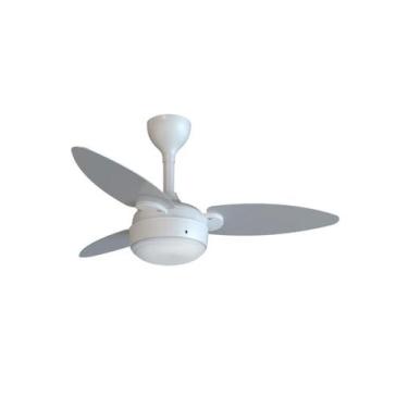 Imagem de Ventilador De Teto Ventisol Elluz Inverter Controle Remoto Branco Com 