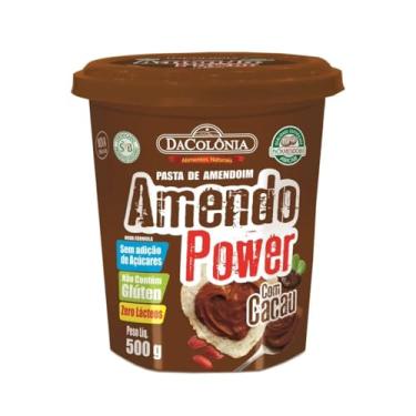 Imagem de Pasta Amendo Power Dacolônia Pote 500g Sabores (500g, Cacau)