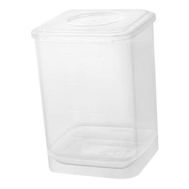 Imagem de IEUDNS Recipiente para iogurte, dispensador de cereais de cozinha, caixa hermética para preservação do frescor, recipiente para aveia, grãos, arroz, lanches,