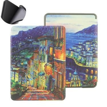 Imagem de GUKSRASO Capa para 6" Kindle Paperwhite 5º/6º/7º (2012-2015 Modelo: EY21/DP75SDI) - Material TPU Macio com Função de Hibernação/Ativação Automática Inteligente