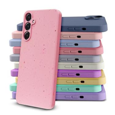 Imagem de Capa Case Colorida Cores Pastéis Compatível Sannsung Galaxy A54 Mesclada (LILAS)