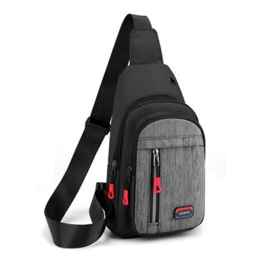 Imagem de Mini Mochila Bolsa Pequena Transversal Masculina Pochete  de Peito de 