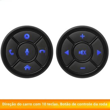 Imagem de Controle Remoto Sem Fio para Carro - 10 Teclas para Rádio, DVD e GPS