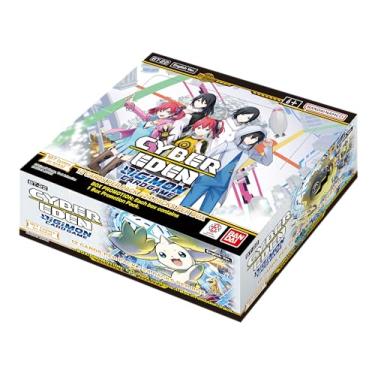 Imagem de BANDAI | Jogo de cartas Digimon: Conjunto Booster - Cyber Eden (BT-22) | Exibição de cartas colecionáveis | Idades 6+ | 2 jogadores | Tempo de jogo de 20 a 30 minutos