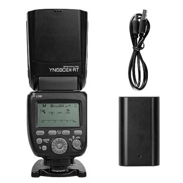 Imagem de YONGNUO Flash De Câmera Yn690Ex-Rt Para Canon, Speedlite Sem Fio Ttl Hss 1/8000S Gn60, Bateria Íons Lítio 2000 Mah Com Interface Carregamento Tipo C, Suporta Função Mestre E Escravo Óptico