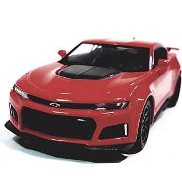 Imagem de KiNSMART - 2017 Chevrolet Chevy Camaro ZL 1 1:38 5" Die Cast Metal Model Toy Car (Red)
