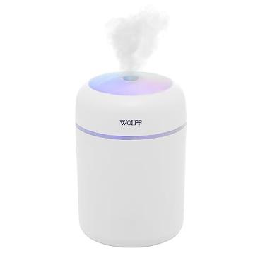 Imagem de WOLFF - Umidificador de Ar Portátil de Plástico com Entrada USB e Luz Led Noturna 300ml