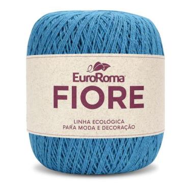 Imagem de Barbante EuroRoma Fiore 8/4 150g - Azul Piscina - Eurofios