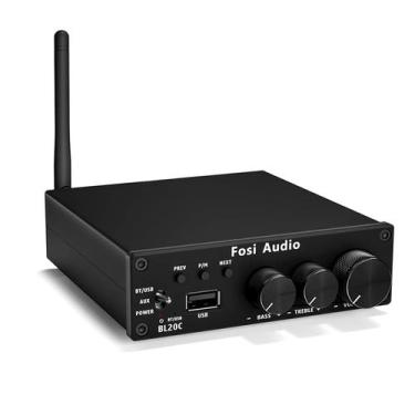 Imagem de Amplificador receptor de áudio estéreo Bluetooth 5.0 Fosi Audio BL20C