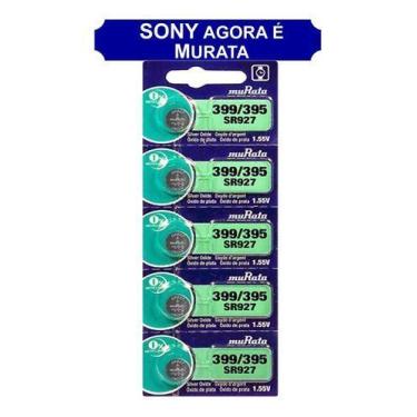 Imagem de 5 Baterias Sony 399/395 Sr927sw Ag7 Relógio Brinquedos Lupas